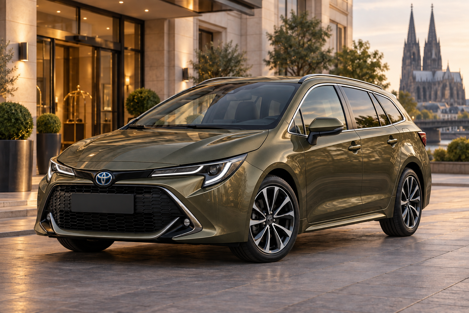 Toyota Corolla · KI-Illustration / AI illustration