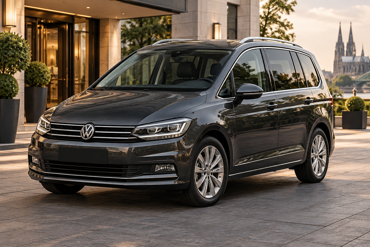 VW Touran · KI-Illustration / AI illustration